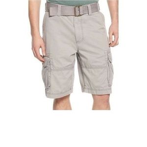 American Rag Mens Belted Relaxed Cargo 